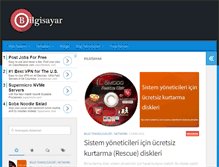 Tablet Screenshot of bilgisayar.me